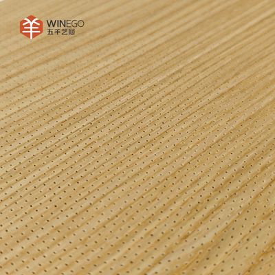 High Performance Micro-perforated Acoustic Panel with Veneer Finish  for Studios