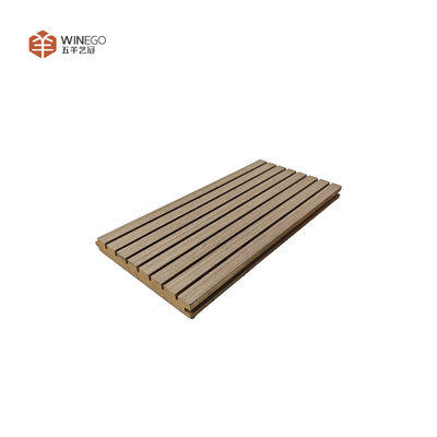 E0 Environmental Protection Grooved Acoustics Panels in Contemporary Projects