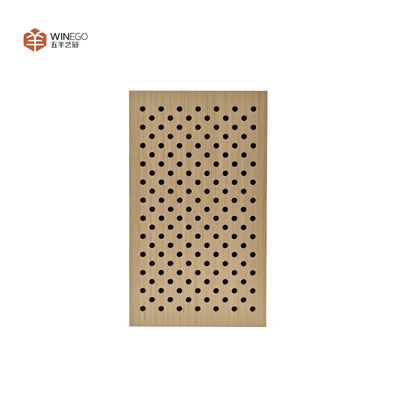 Stylish Finish Perforated Acoustic Panel For Luxury Hotel Acoustic Decoration